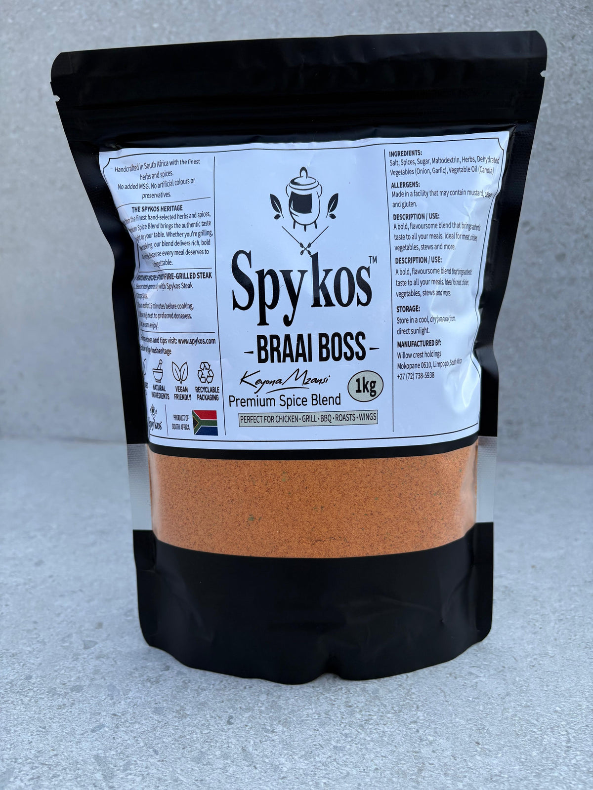 Spykos Braai Boss 1kg