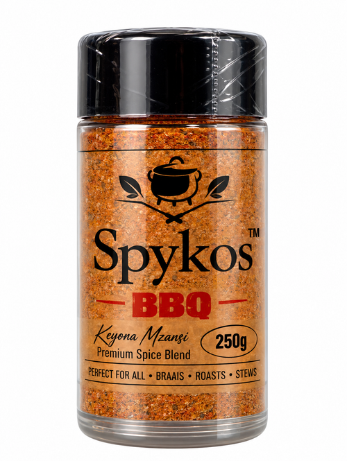Spykos BBQ Spice 250g pack, South African braai seasoning